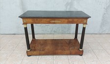 Grande console époque Empire en acajou