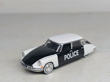 Jouef Citroën DS 19 Police En Métal Pour Maquette Décoration 1/87 ho train sncf