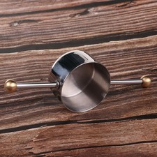 Doseur d'alcool en acier inoxydable avec poignées, 30 ml/1 oz, outil de