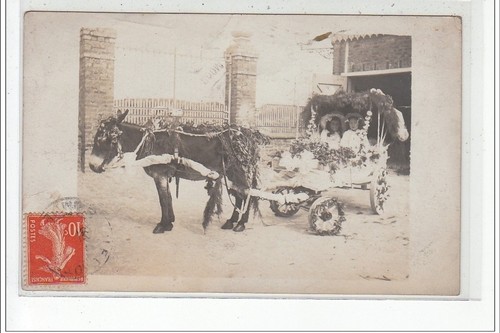 Crotoy carte photo char - -,