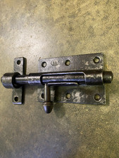 Ancien gros verrou en fer