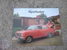 Prospectus opel kadett - prospectus, (