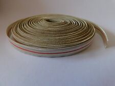 FRANCE : 1 METRE DE GALON ANCIEN FIL MÉTALLIQUE ARGENT : ADJUDANT / 8MM DE LARGE