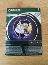 CARTE HOLO BRILLANTE CARD RARE DARKUS 45/48 BATTLE BRAWLERS BAKUGAN NEUVE 2008
