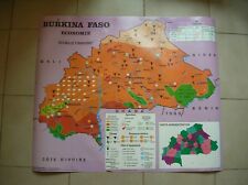 Carte scolaire Afrique Burkina