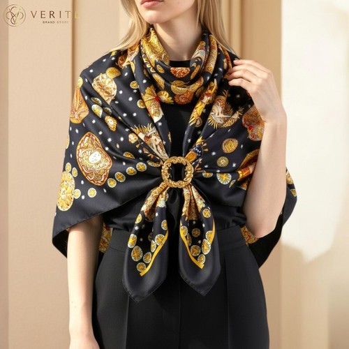 Rare vintage foulard - en, soie