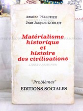 MATÉRIALISME HISTORIQUE ET HISTOIRE DES CIVILISATIONS, ÉDITIONS SOCIALES, 1969