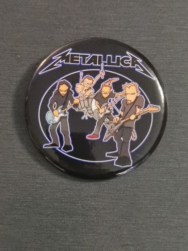 Metallica black album - metallica, pin