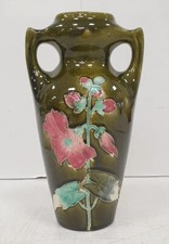 ancien vase barbotine no