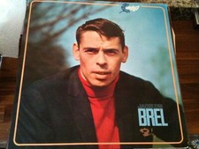 vinyle 33T jacques brel vedette 80322 S autographe tres beau