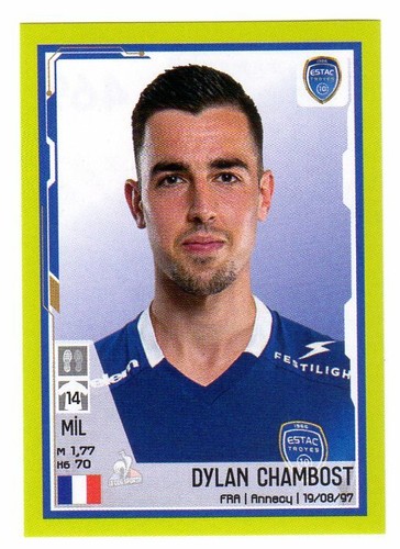 Sticker panini foot 2022 ligue - sticker,