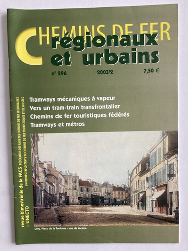 Chemins fer régionaux et - de,