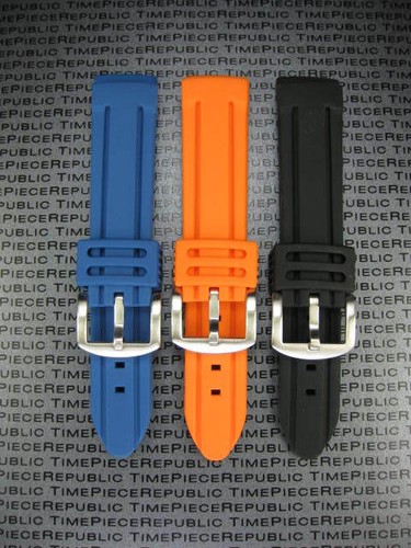 New 20mm soft rubber strap - rubber,