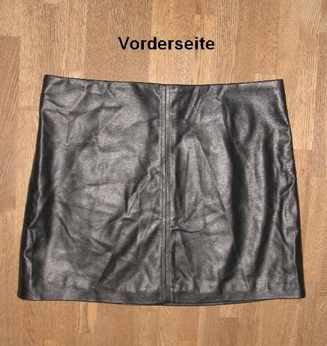 Minirock cuir synthétique - cuir,
