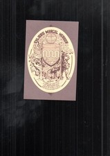 COLLECTION vieux papier ex libris MARCEL HERBER CHASSE CHASSEUR