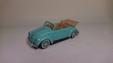 1/43 Solido Volkswagen Coccinelle Cabriolet Bleu Turquoise Ref.78