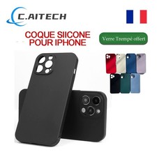 COQUE SILICONE POUR IPHONE 7 8 PLUS X XR XS 11 12 13 14 15 PLUS PRO MAX