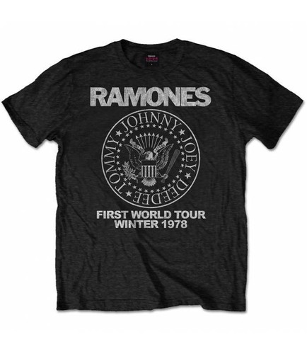 Ramones first world tour - first,