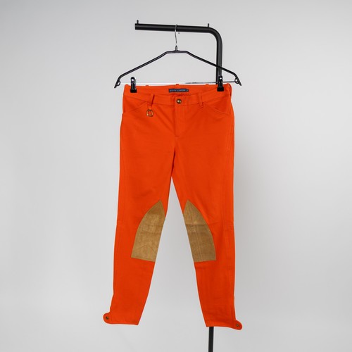 Pantalon équitation orange - pantalon, d'équitation
