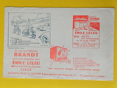 Ancien buvard nouveau - buvard,