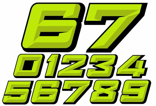 Numeros course racing numbers - numeros,