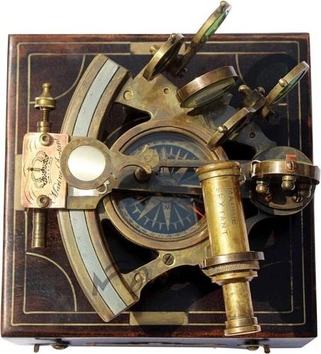 Ancien sextant nautique - , en