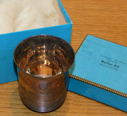 Vintage christofle gobelet - christofle,