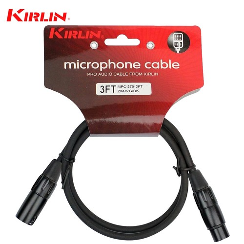 Kirlin 3ft xlr - 3ft, m