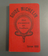 GUIDE MICHELIN édition 1900 repro 2000 TBE