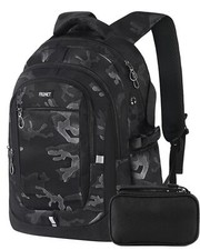 Cartable Garcon Primaire Sac à Dos College Garçons Homme Sacs Scolaire pour O...