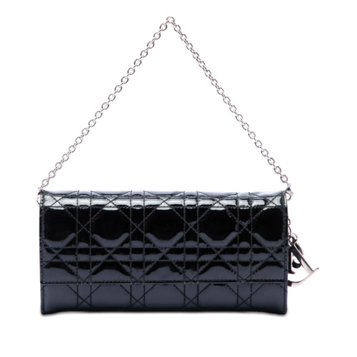 Dior cuir verni cannage lady - verni,