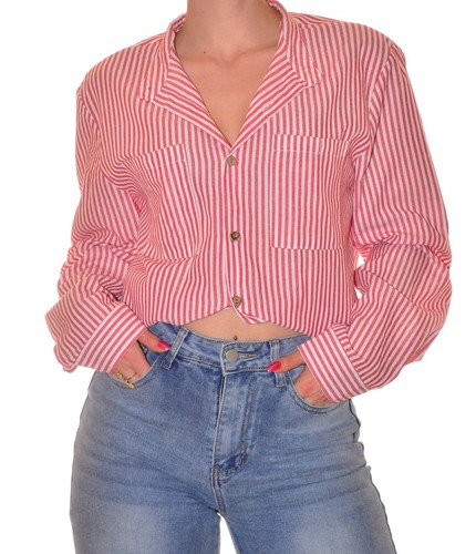Chemise oversize rouge - oversize,