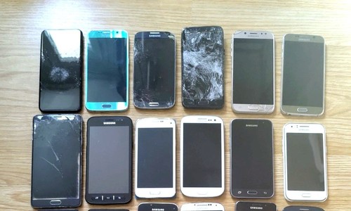 Lot samsung smartphone a - 12,