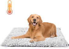 Nobleza Tapis Chauffant pour Chien et Chat, Couverture L 115 x l 70 x H 1 cm 