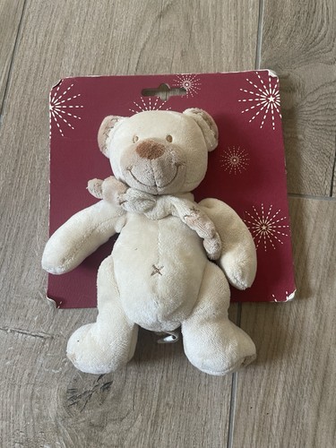 Doudou peluche ours nicotoy - doudou,