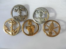 lot de 5 insignes de bérets