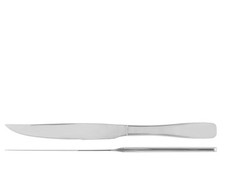 Couteau steak acier - À, en