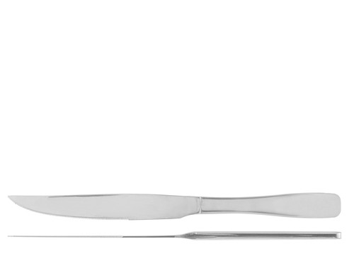 Couteau steak acier - À,