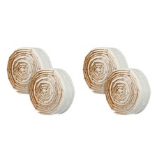  4 Rolls Baguette Decorative Murale Moulure Stickers Muraux Plinthe