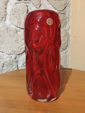 Vase Cristal Rouge 1970’s