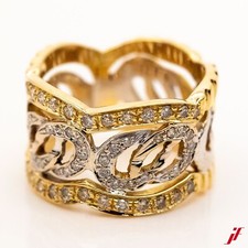 Bague 585/14K Or Jaune Or