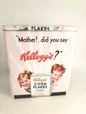 Boîte en métal vintage Kellogs Corn Flakes collection