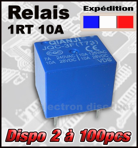 998 pcb relay 10a - 10a,