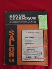 Revue technique RENAULT 16 TS R 1151 1.6 1600 RTA 270 1968 SALON Auto 1968