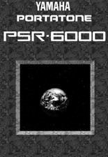 Yamaha PSR-6000 Instruction