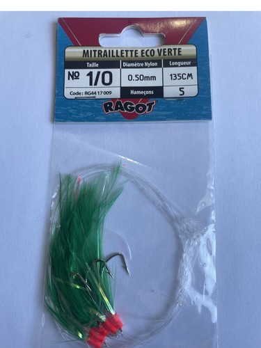 Ragot mitraillette eco - eco, verte