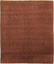 Tapis Indo Moderne Original 297 X 247 CM En Excellent État Neuf Uni 205-26