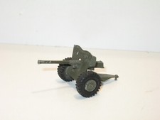 FJ france jouet militaire,  canon tracté en métal avec grandes roues