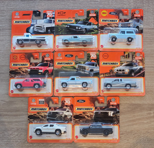 Matchbox lot pick up et - lot, pick-up