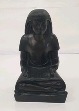 reproduction resine scribe nebmertouf moulage musee du louvre dieu egypte